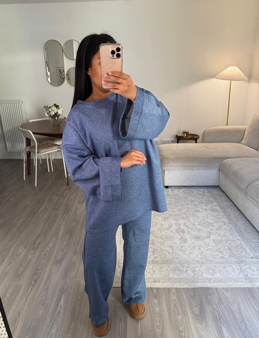 Ensemble Comfy bleu