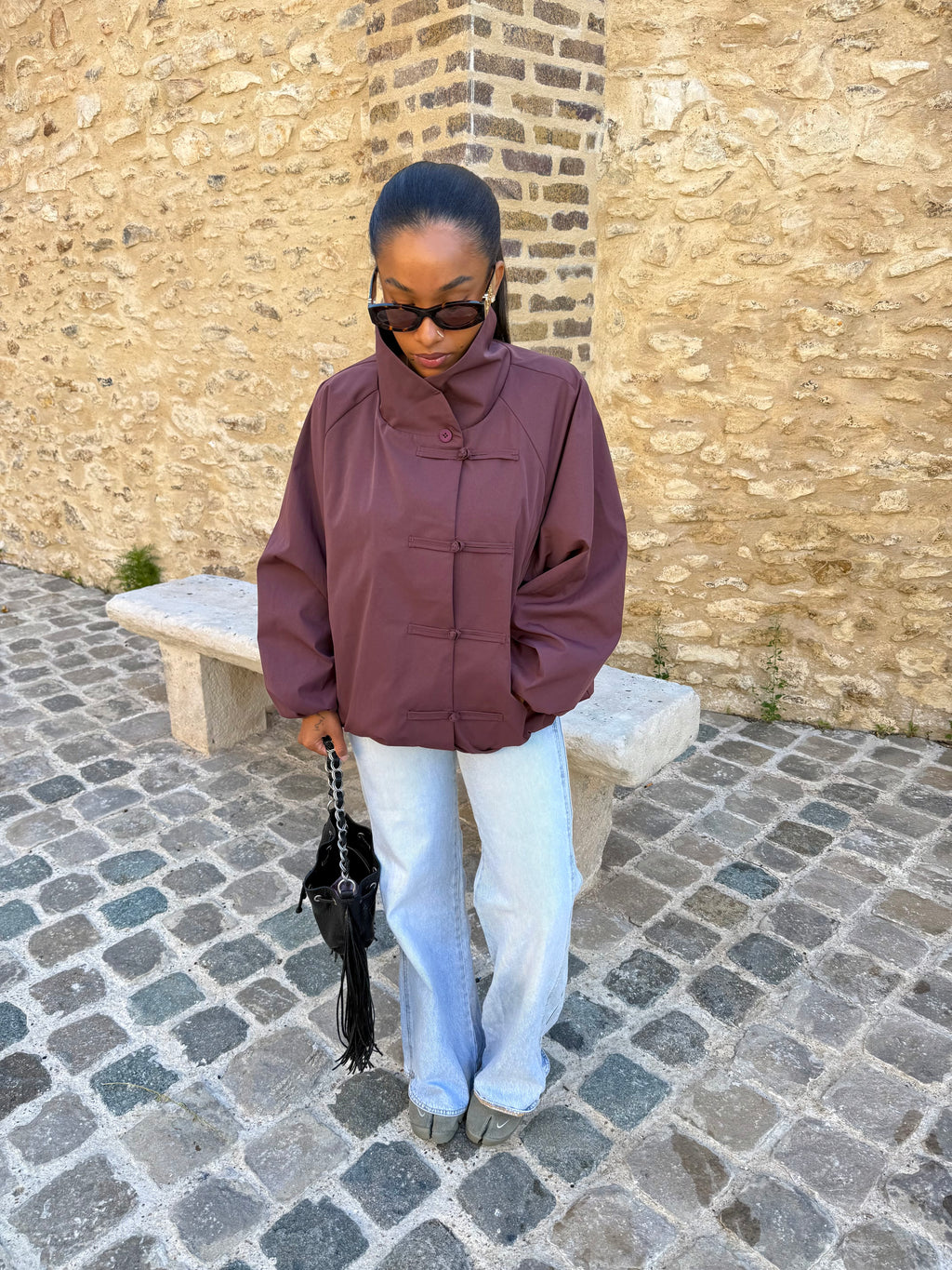 Veste Tokyo prune