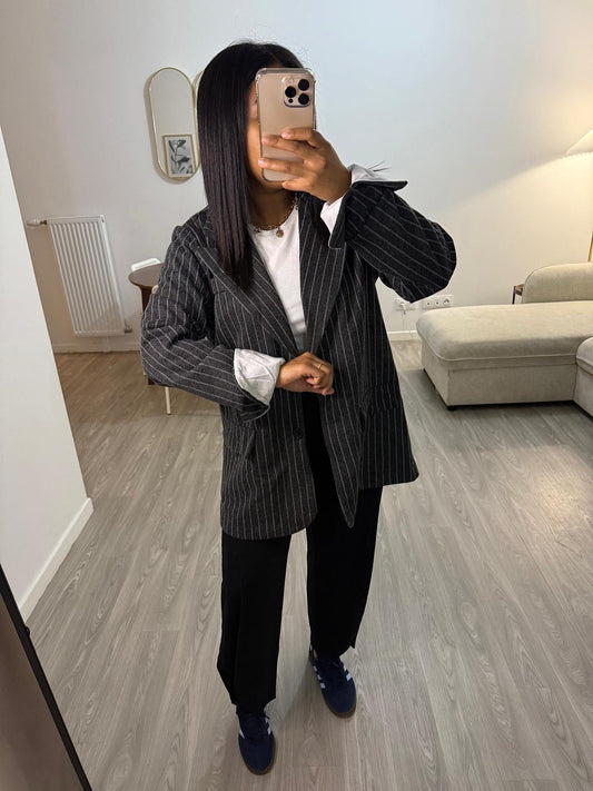 Blazer épais noir