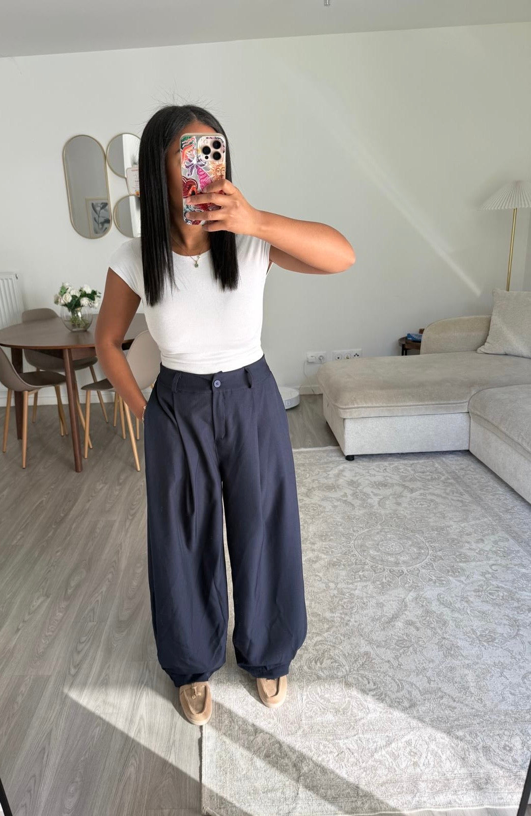 Pantalon Jasmine marine