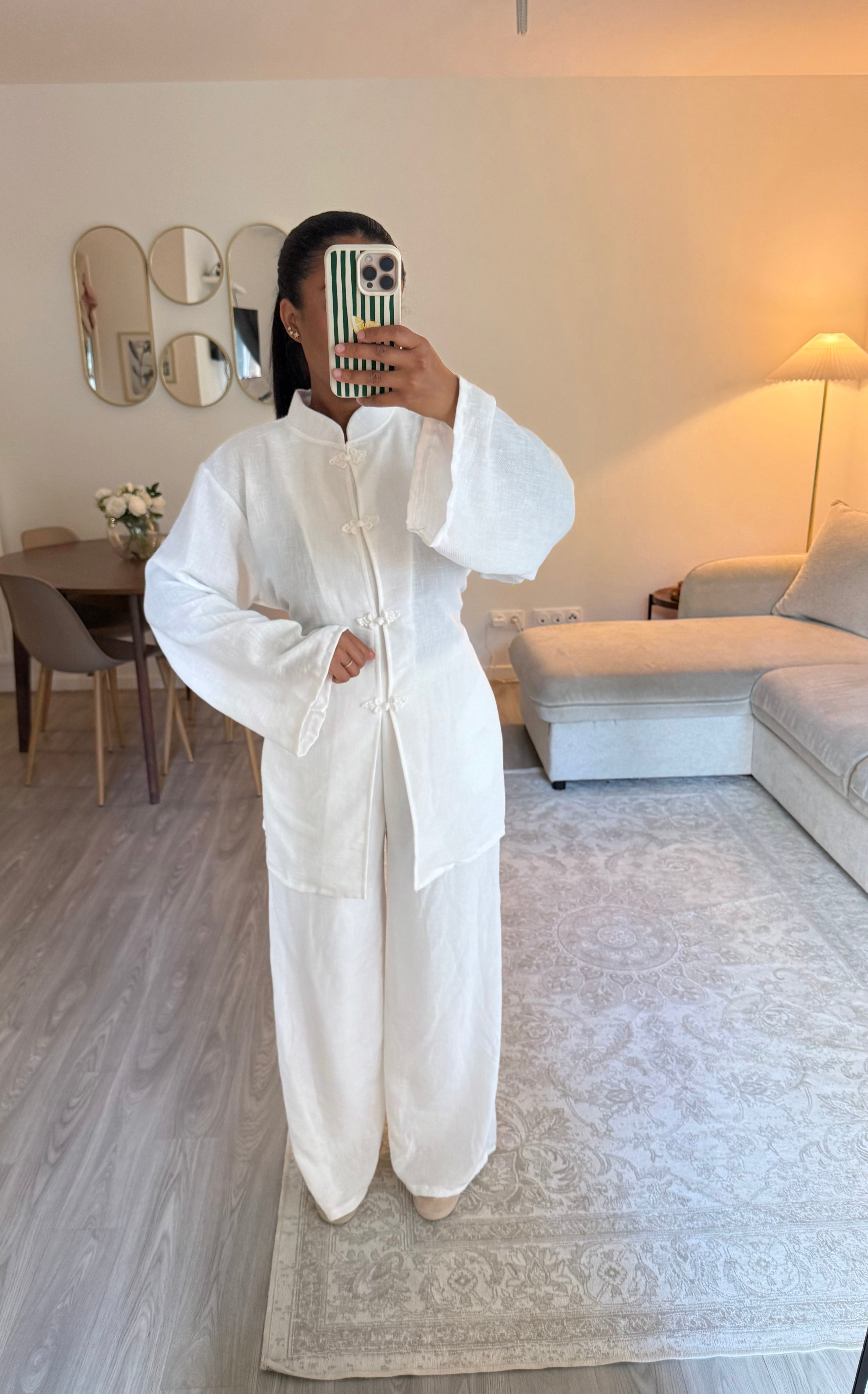 Ensemble toki blanc