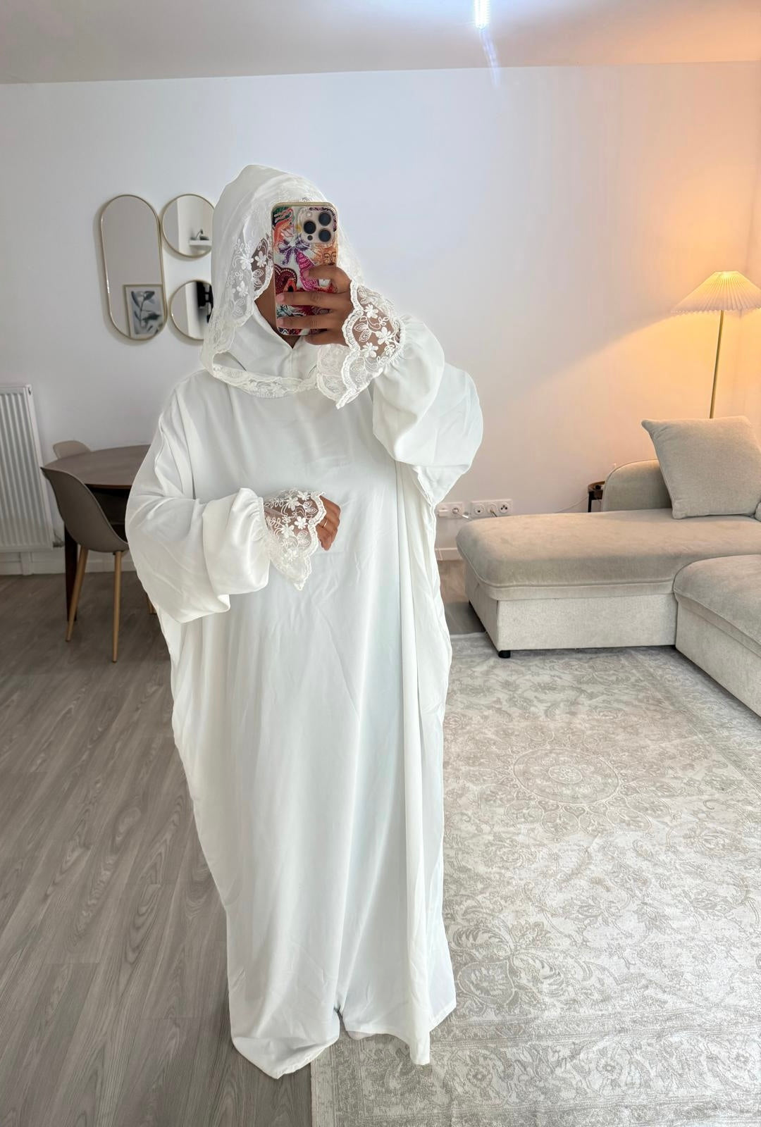 Robe Noor blanche
