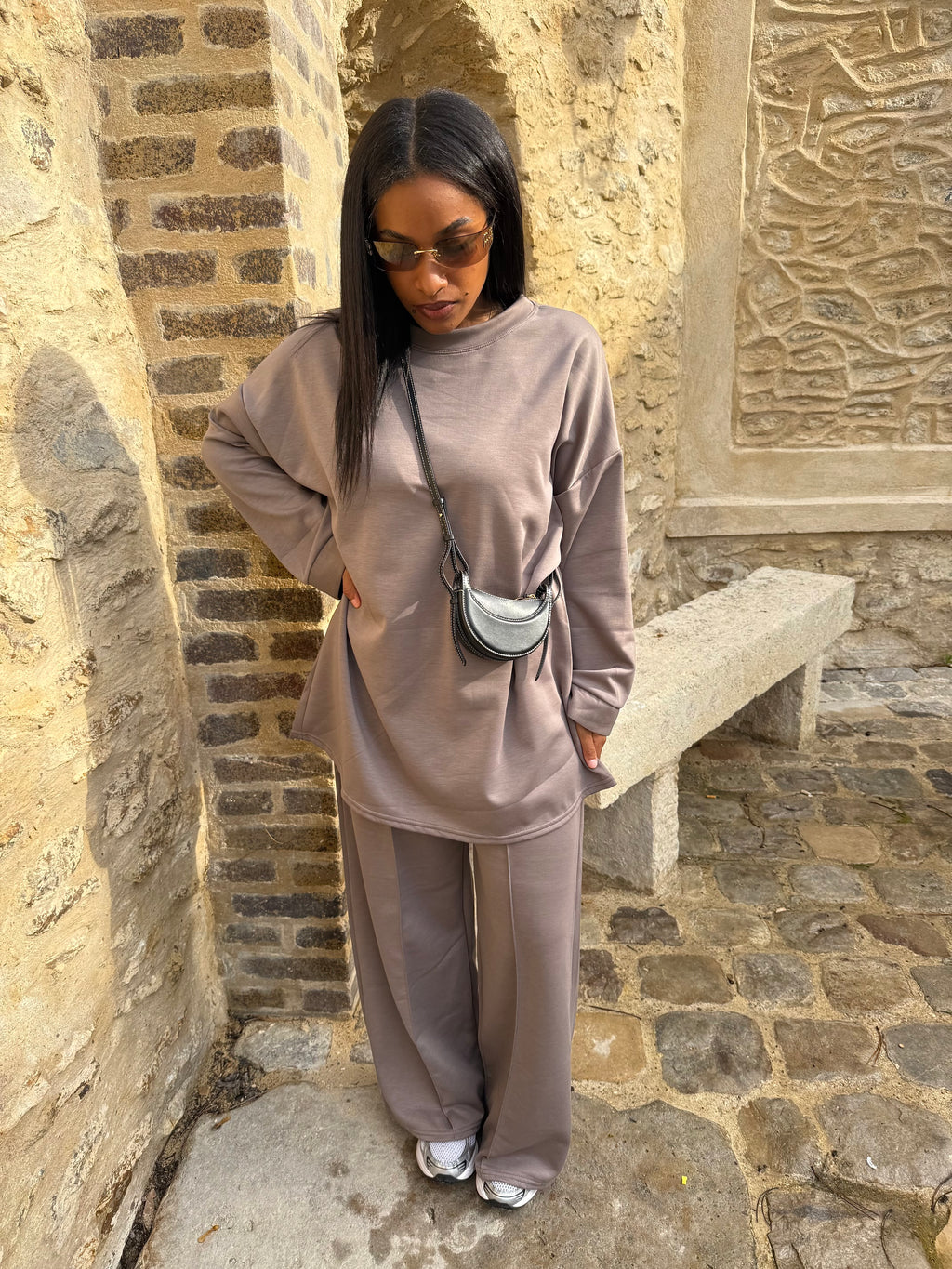 Ensemble Comfy taupe