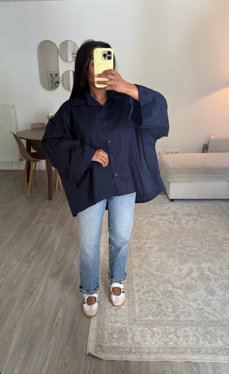 Chemise marine