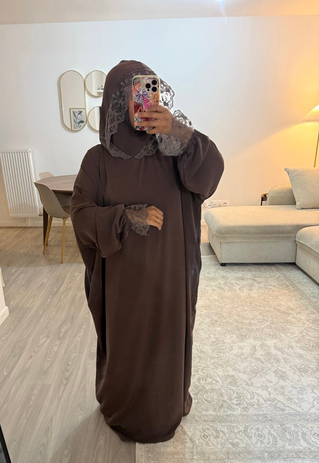 Robe Noor choco