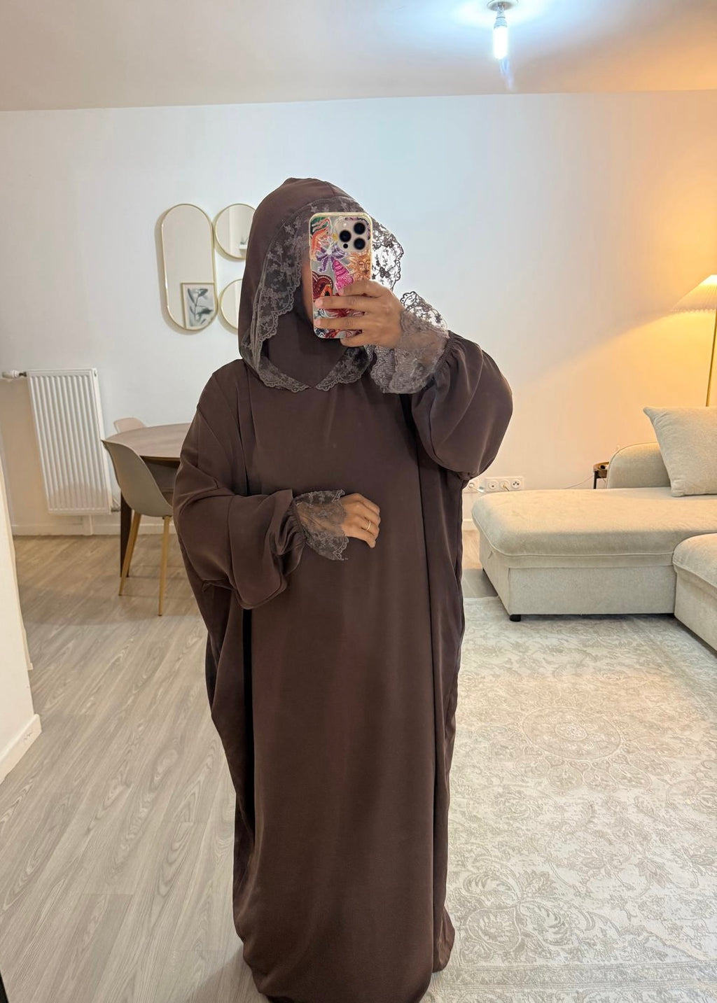 Robe Noor choco