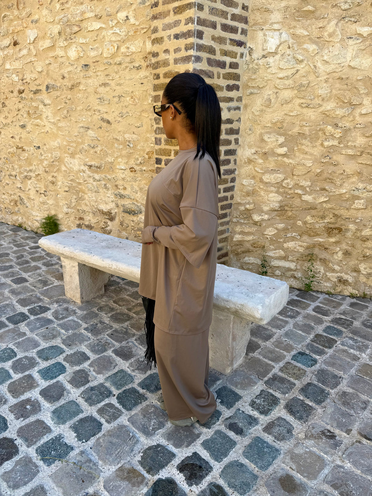 Ensemble Run taupe