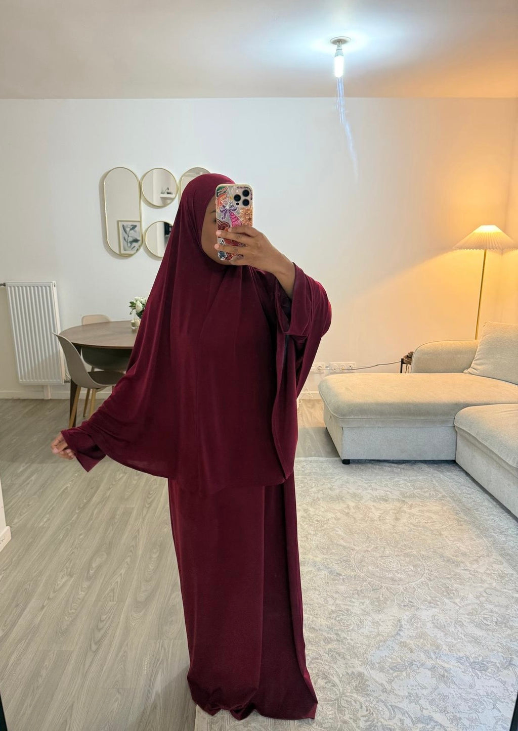 Set Jersey bordeaux