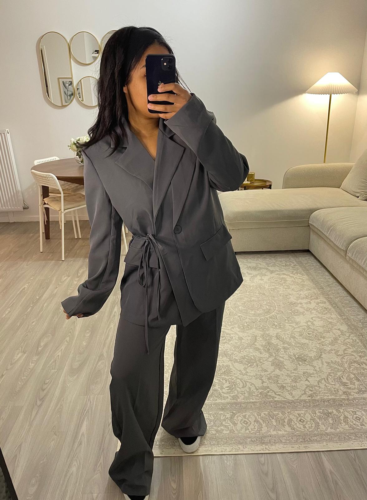 Tailleur gris