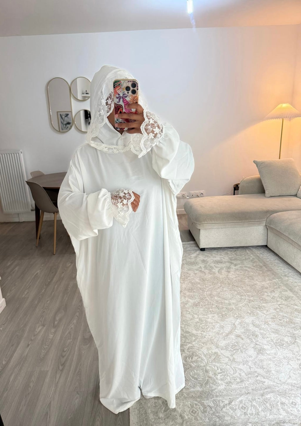 Robe Noor blanche