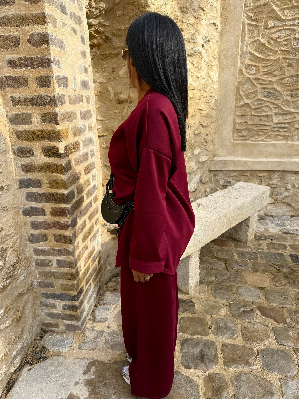 Ensemble Comfy bordeaux