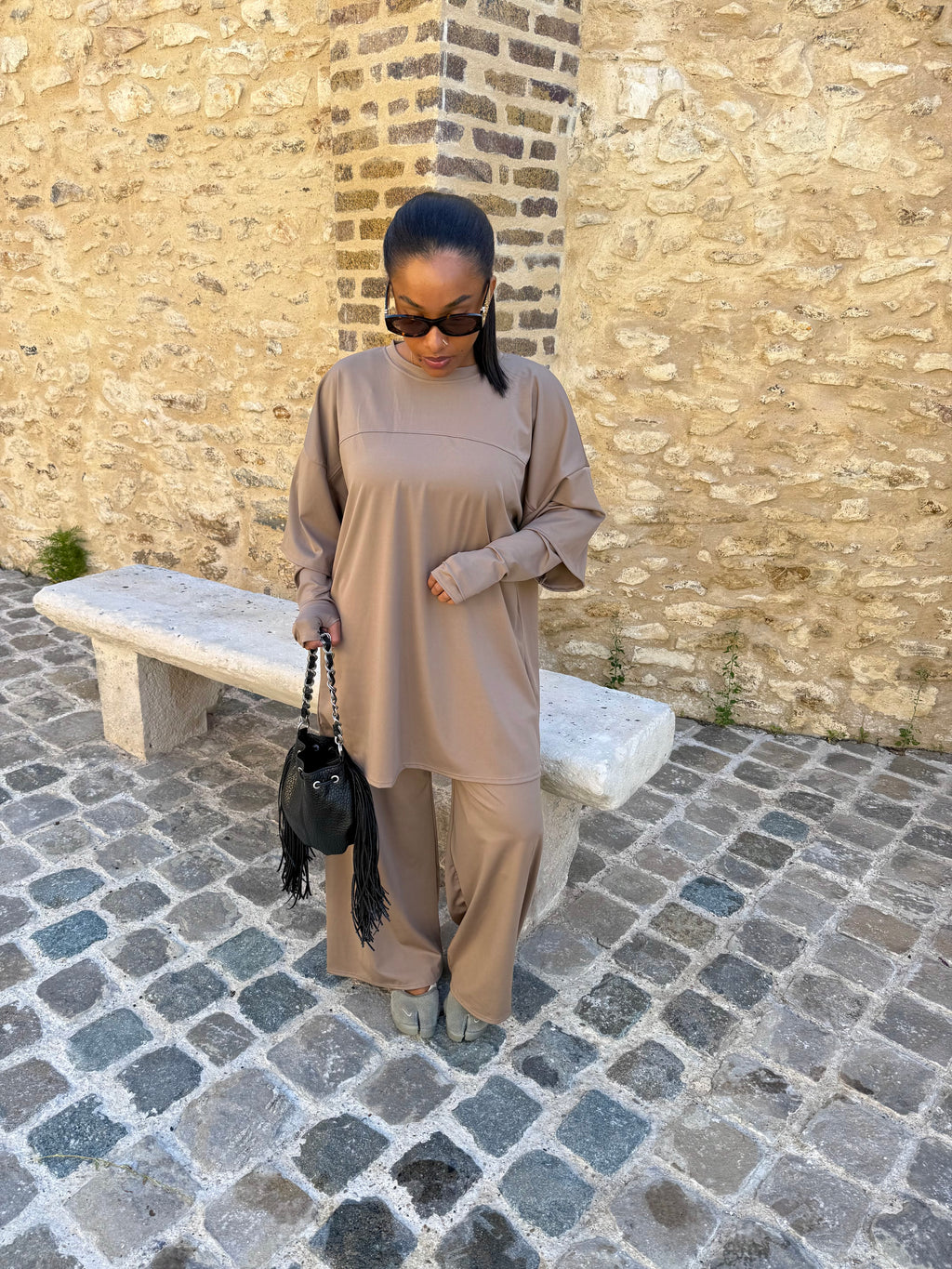 Ensemble Run taupe