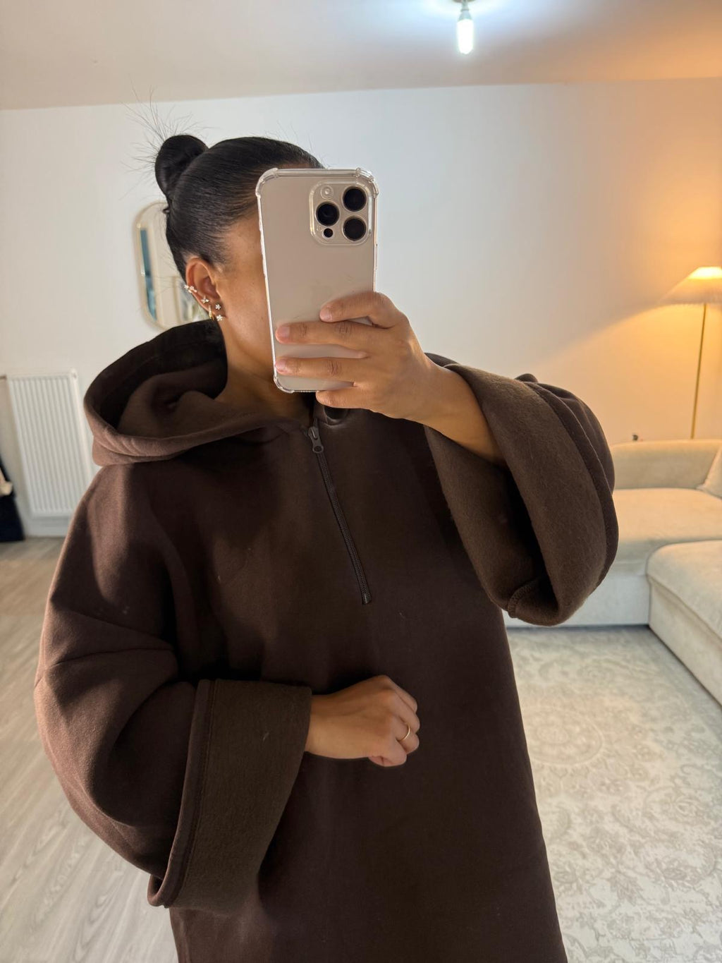 Ensemble Capuche marron