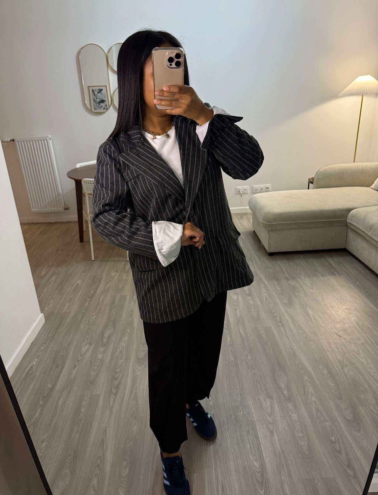 Blazer épais noir