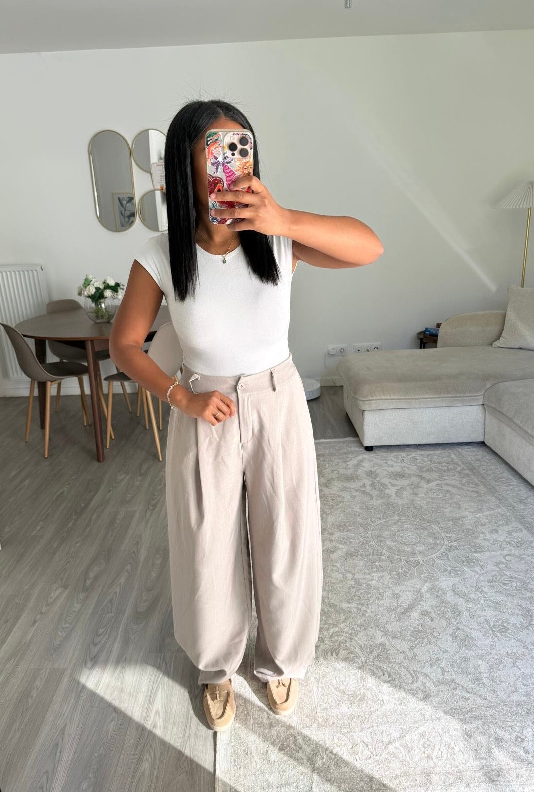 Pantalon Jasmine beige