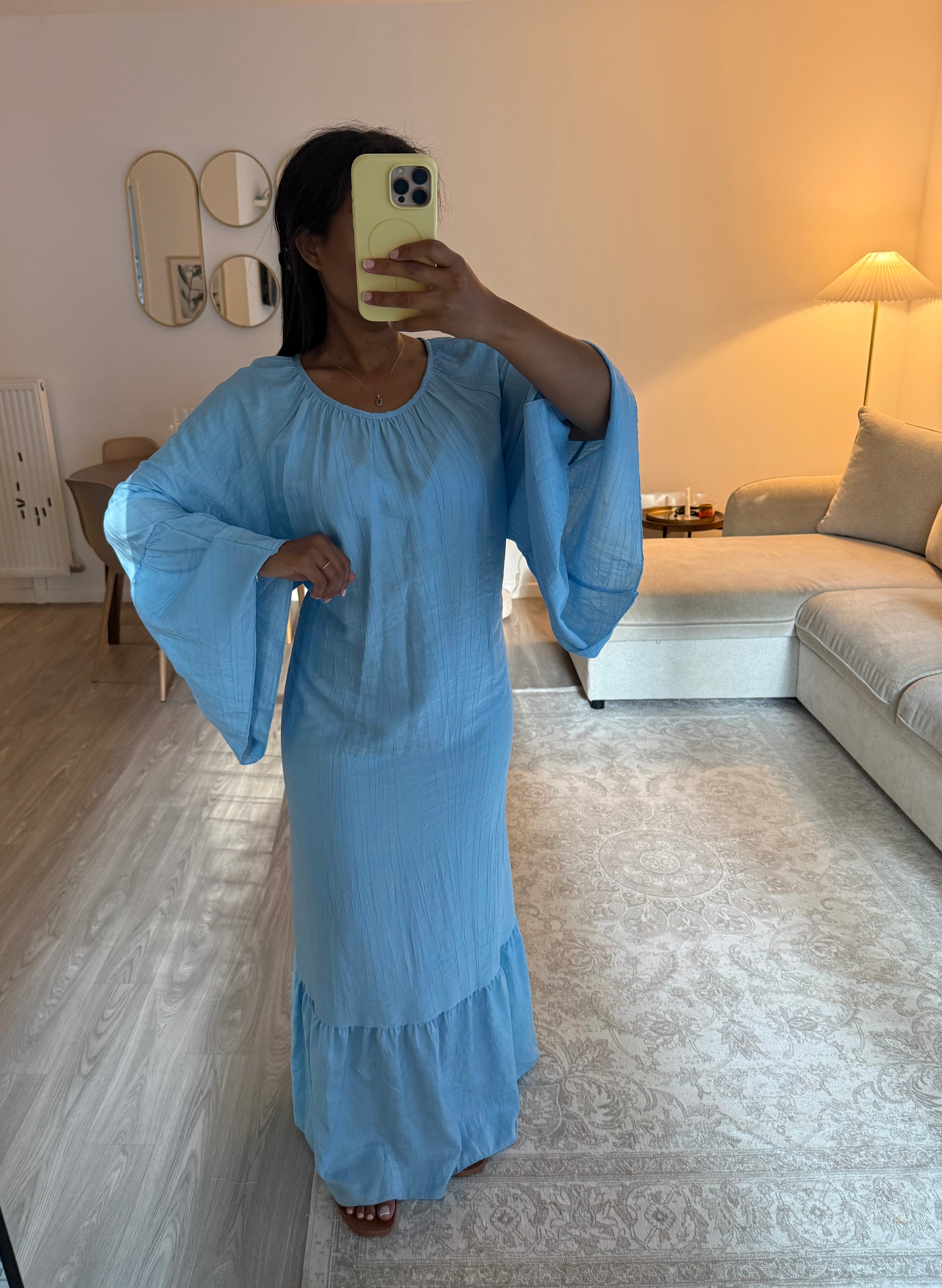 Robe bleu ciel