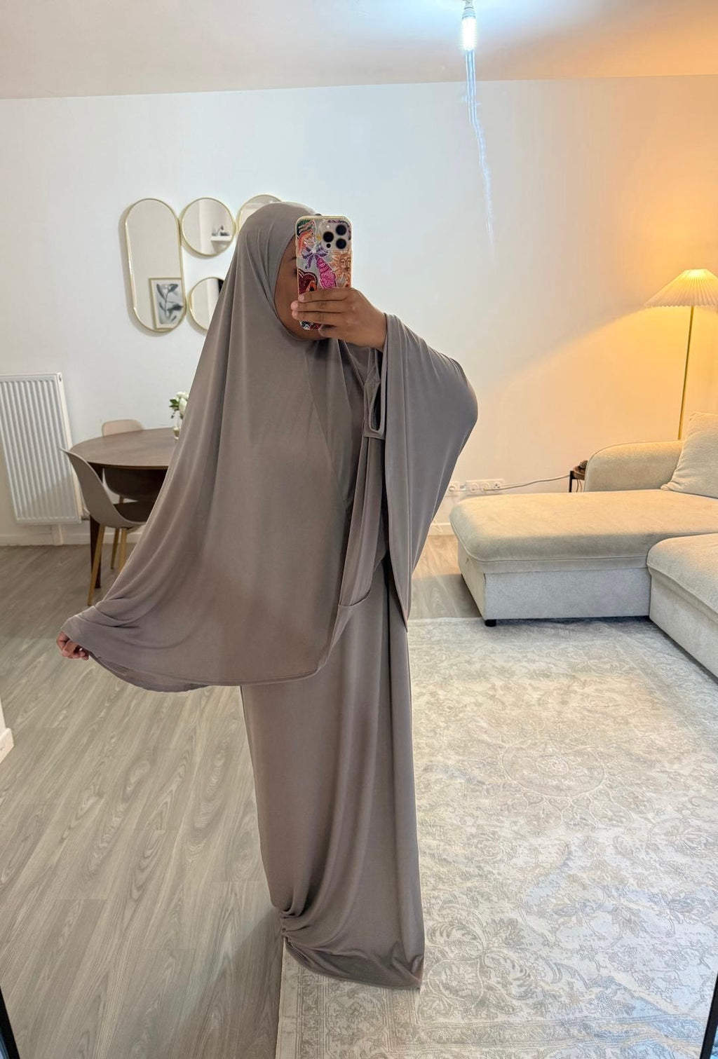 Set Jersey taupe