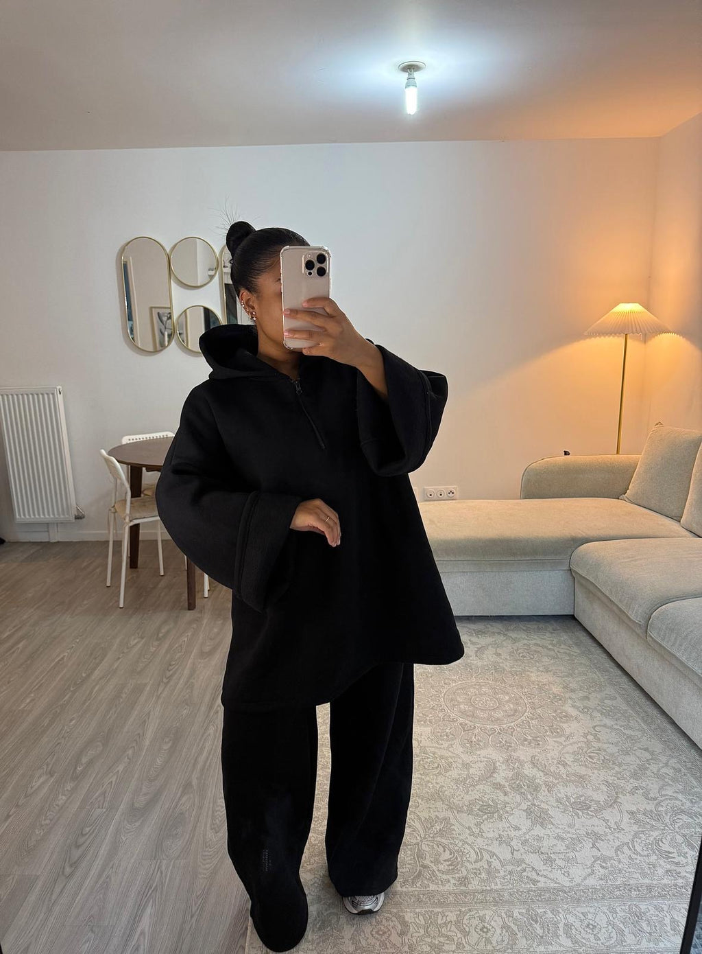 Ensemble Capuche noir