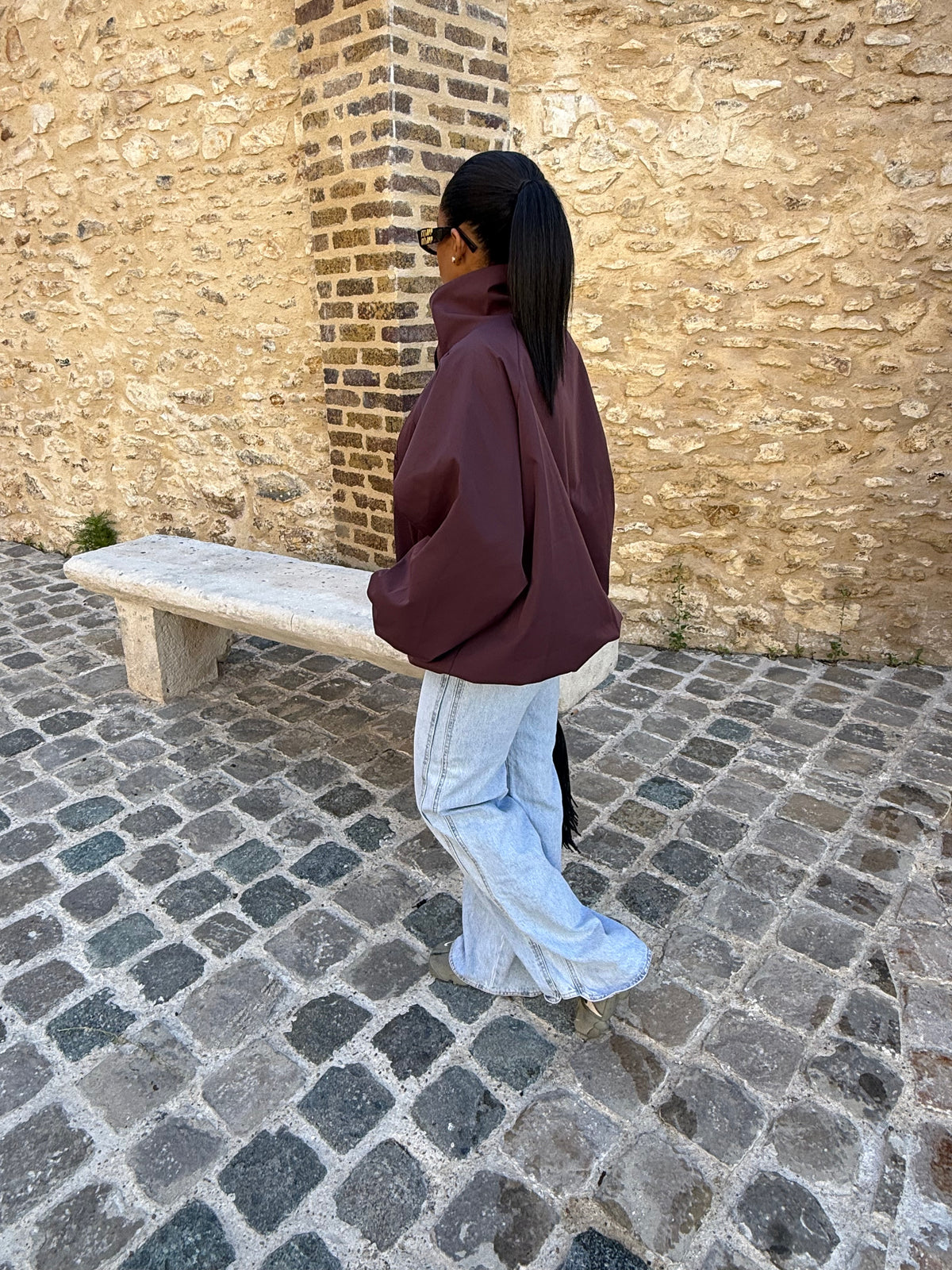 Veste Tokyo prune
