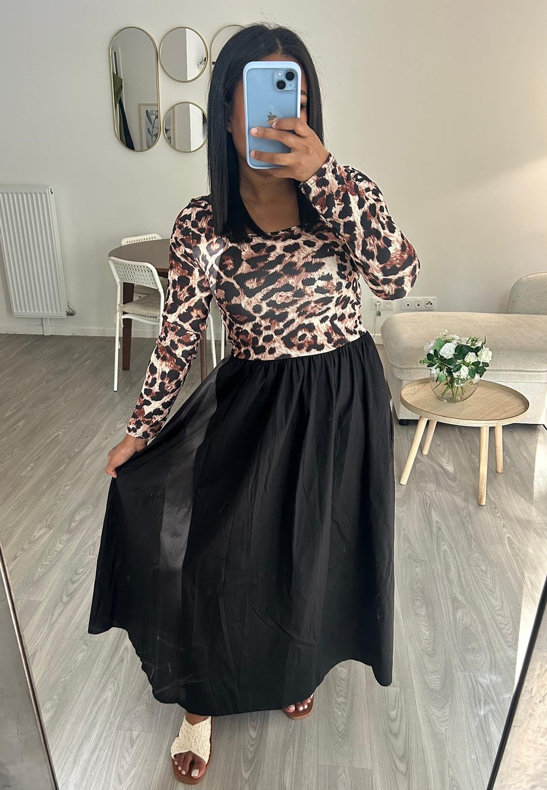 Robe Esma Léopard