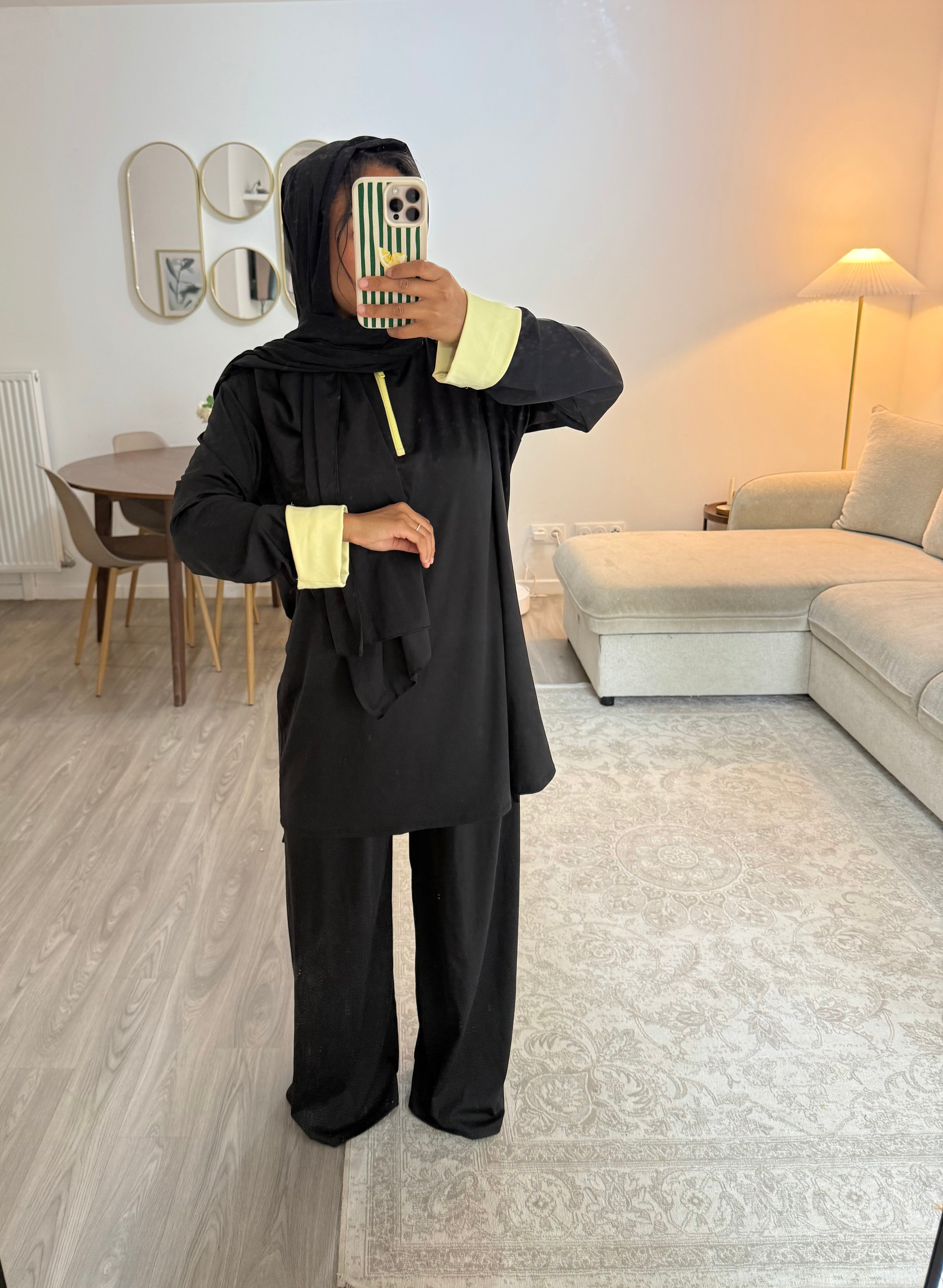 Burkini classique noir