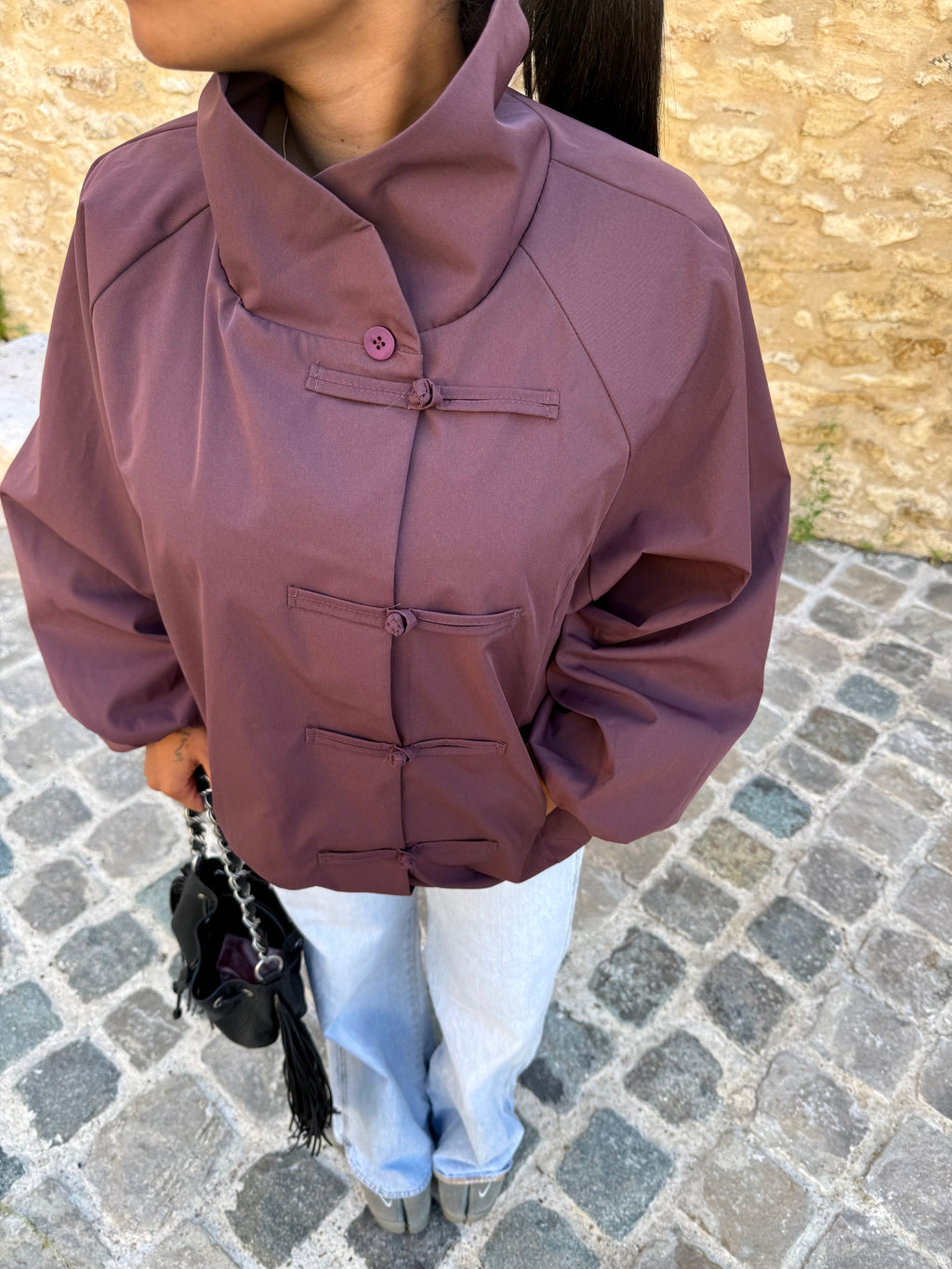 Veste Tokyo prune