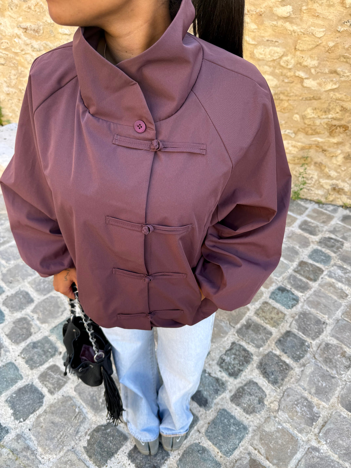 Veste Tokyo prune