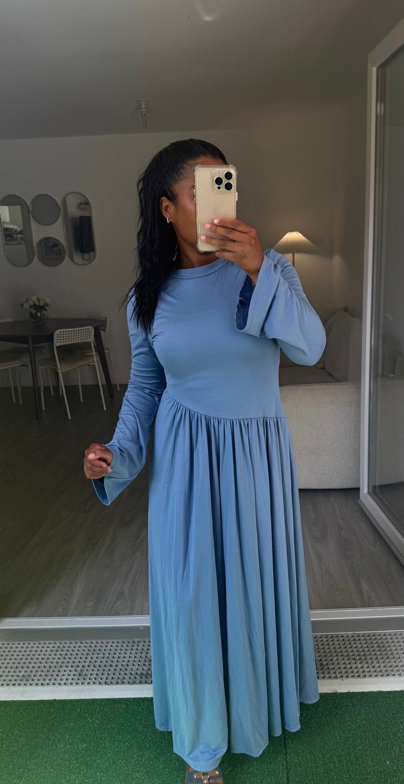 Robe Elyssa bleu ciel