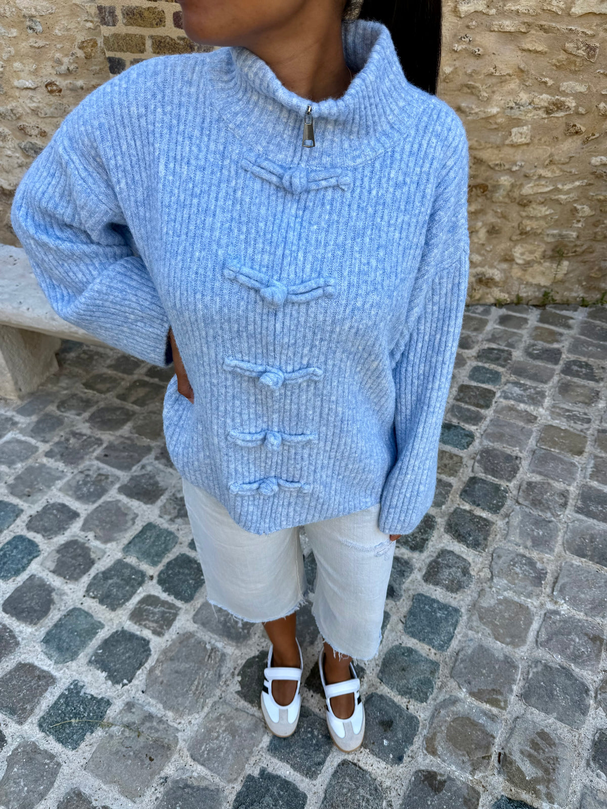 Gilet Tokyo bleu ciel