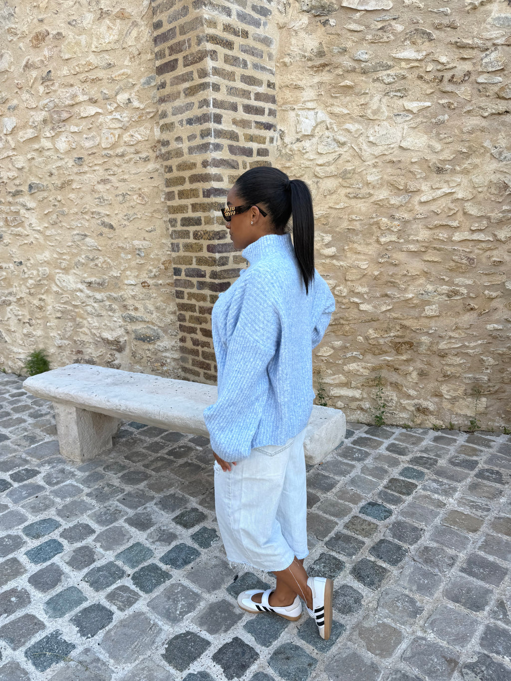Gilet Tokyo bleu ciel