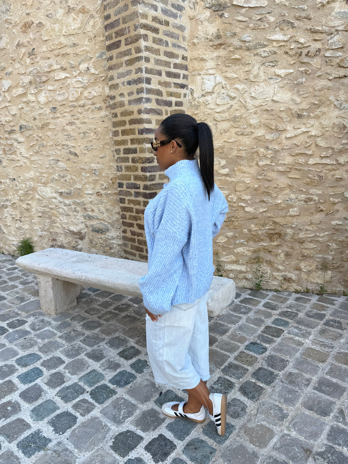 Gilet Tokyo bleu ciel