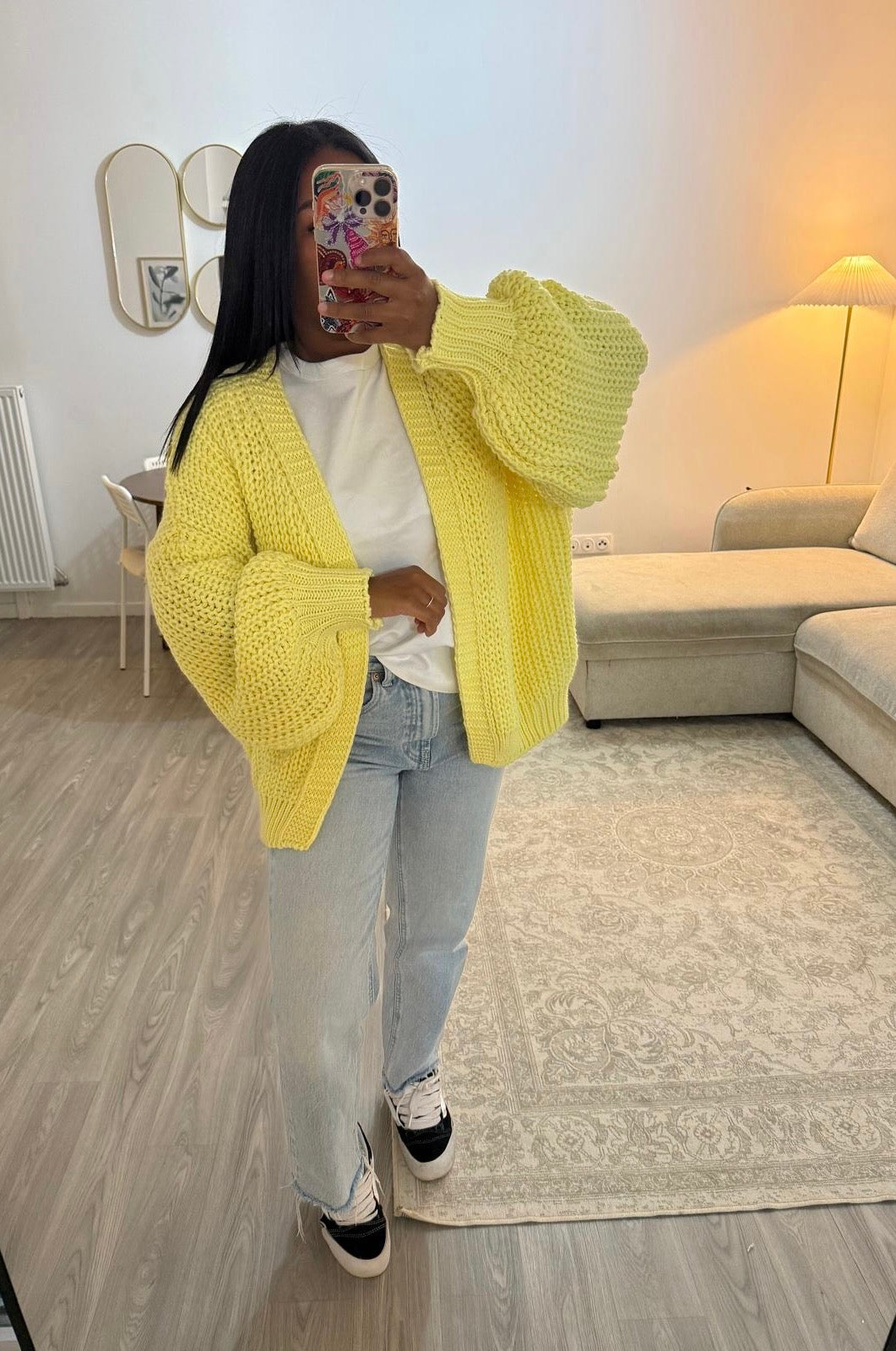 Maille jaune