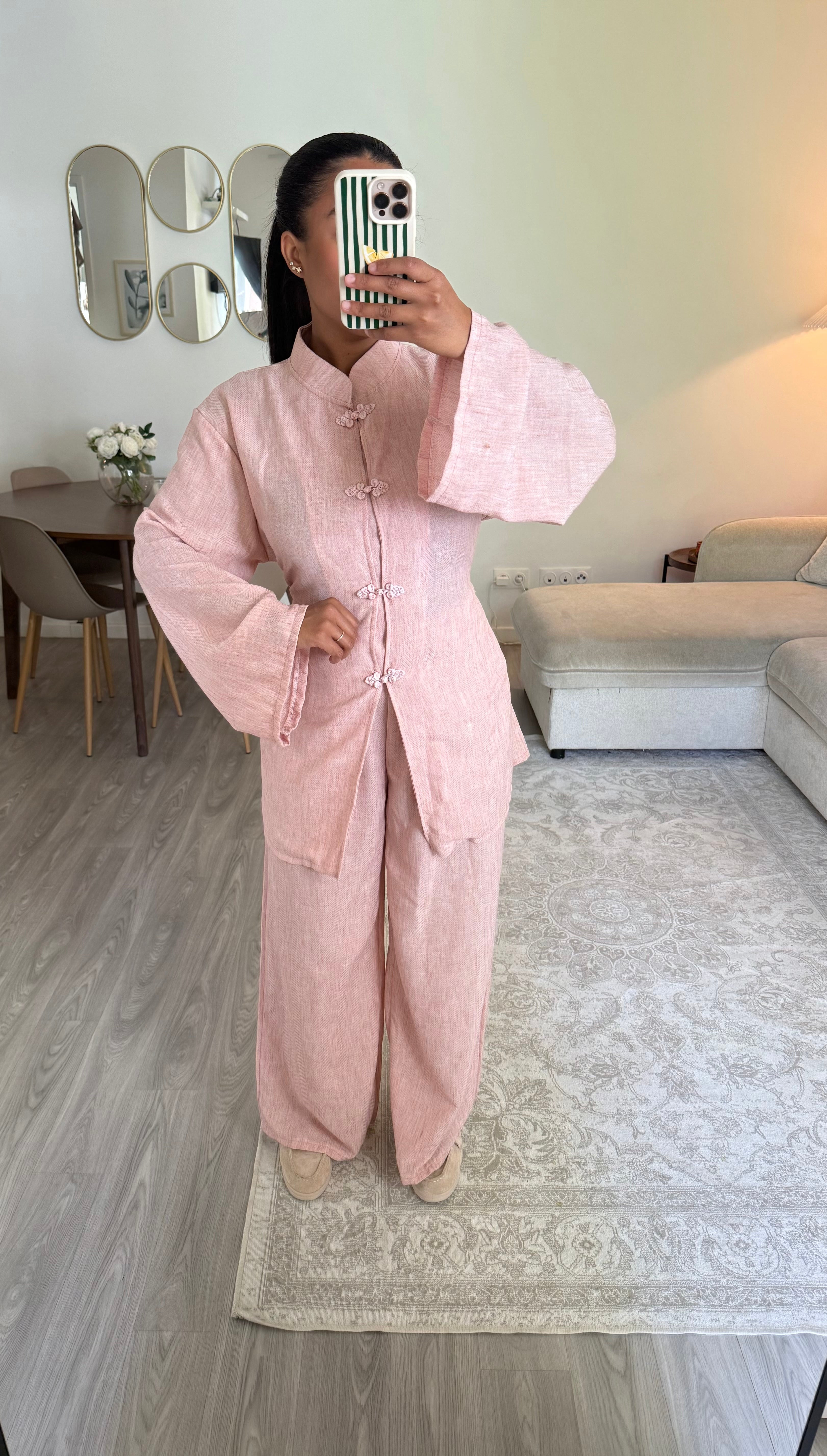 Ensemble toki rose