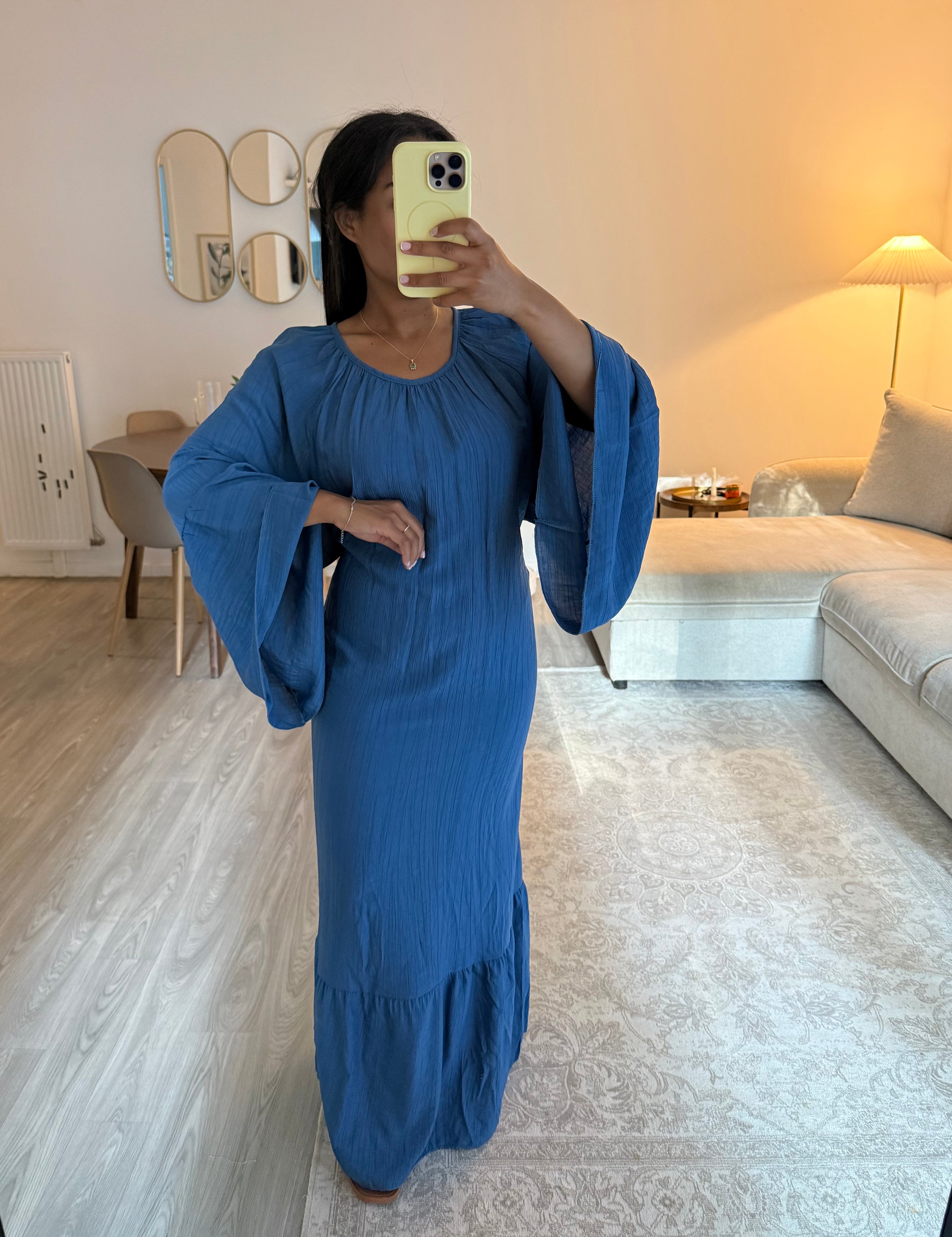Robe bleu