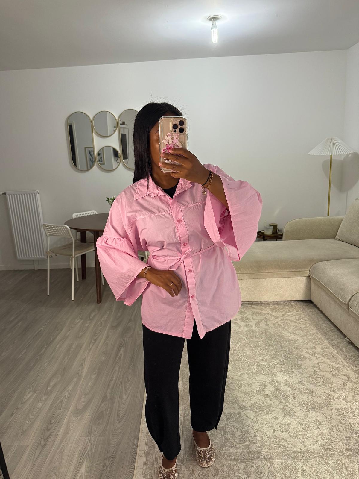 Chemise Esmeralda rose