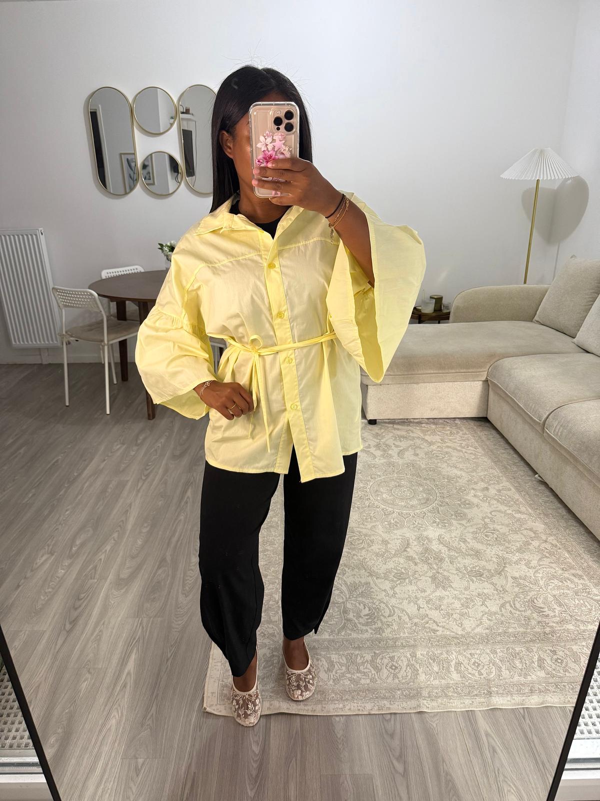 Chemise Esmeralda jaune