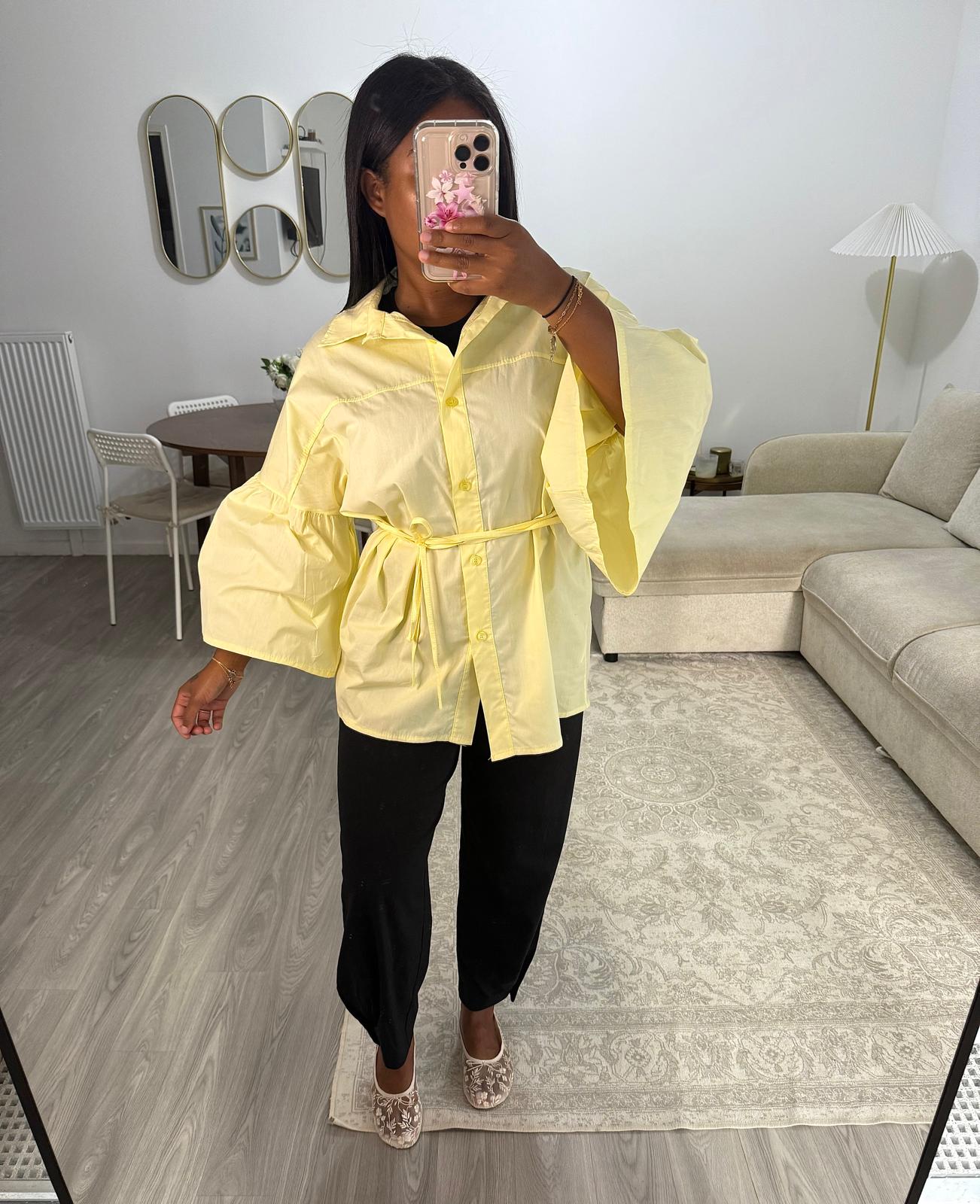Chemise Esmeralda jaune
