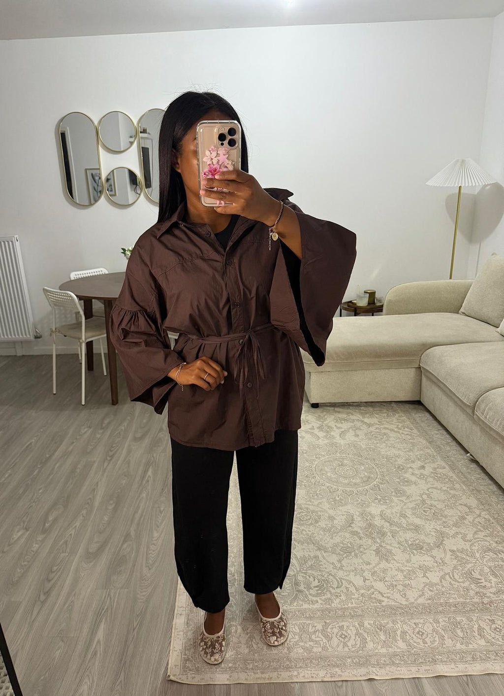 Chemise Esmeralda choco