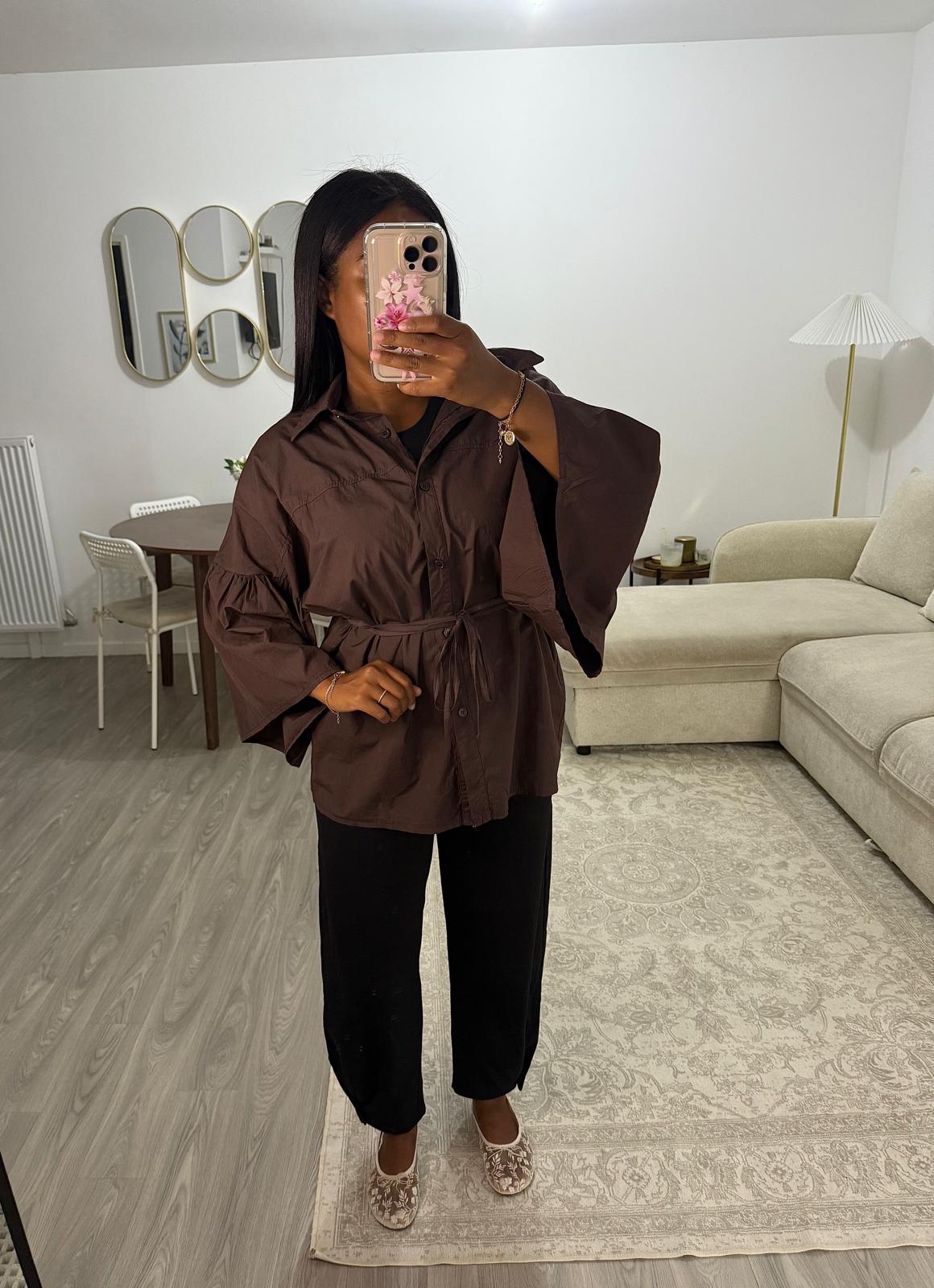 Chemise Esmeralda choco