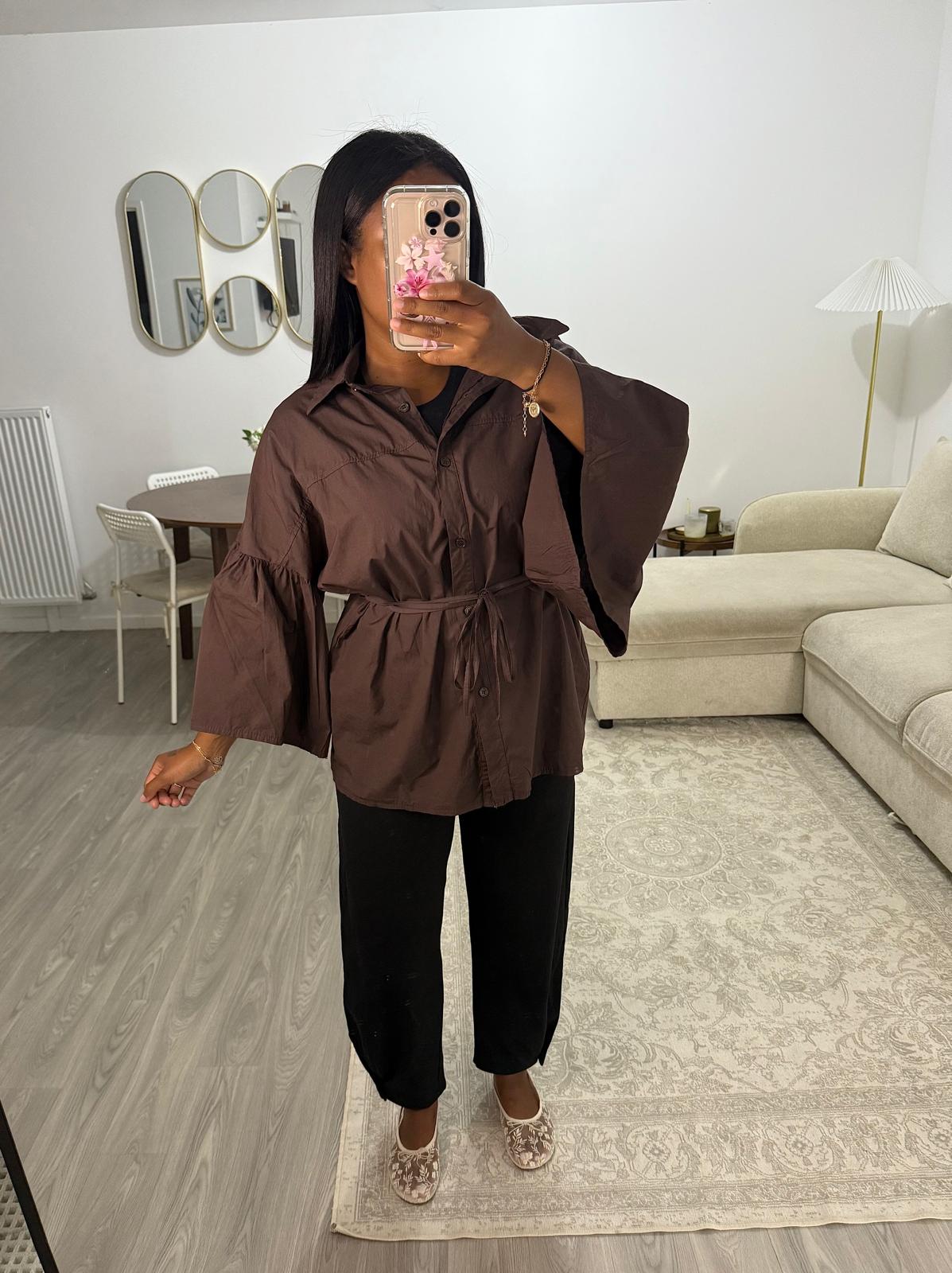 Chemise Esmeralda choco